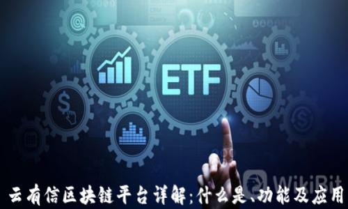 
云有信区块链平台详解：什么是、功能及应用