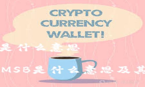 区块链MSB是什么意思

区块链中的MSB是什么意思及其重要性解读