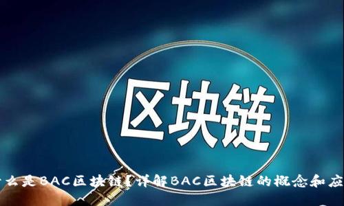 什么是BAC区块链？详解BAC区块链的概念和应用