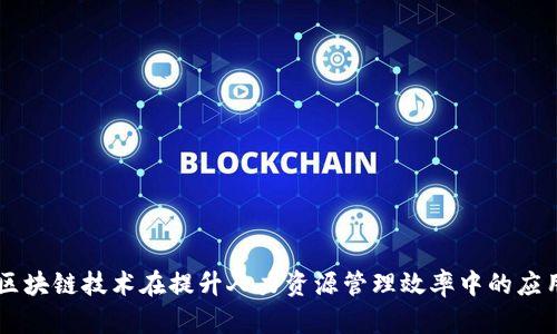 区块链技术在提升人力资源管理效率中的应用