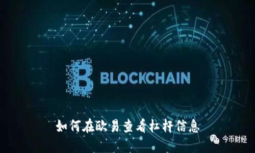 如何在欧易查看杠杆信息